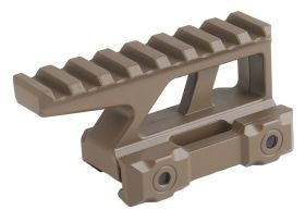 Big Foot Picatinny Riser Mount (E Style - Tan)