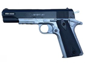 Colt 1911 Dual Tone Spring Pistol (Metal Slide - Cybergun - 180131)